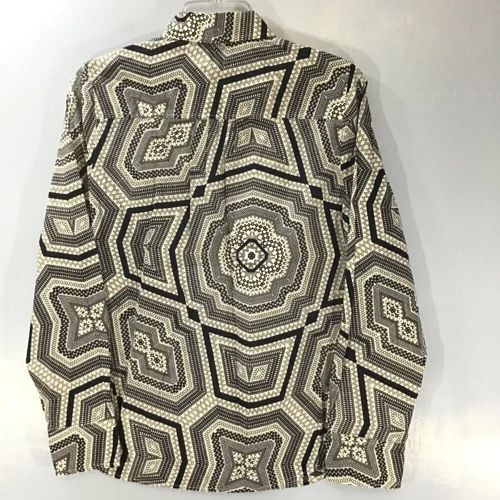 J. Crew Groovy Designs Button Front Shirt